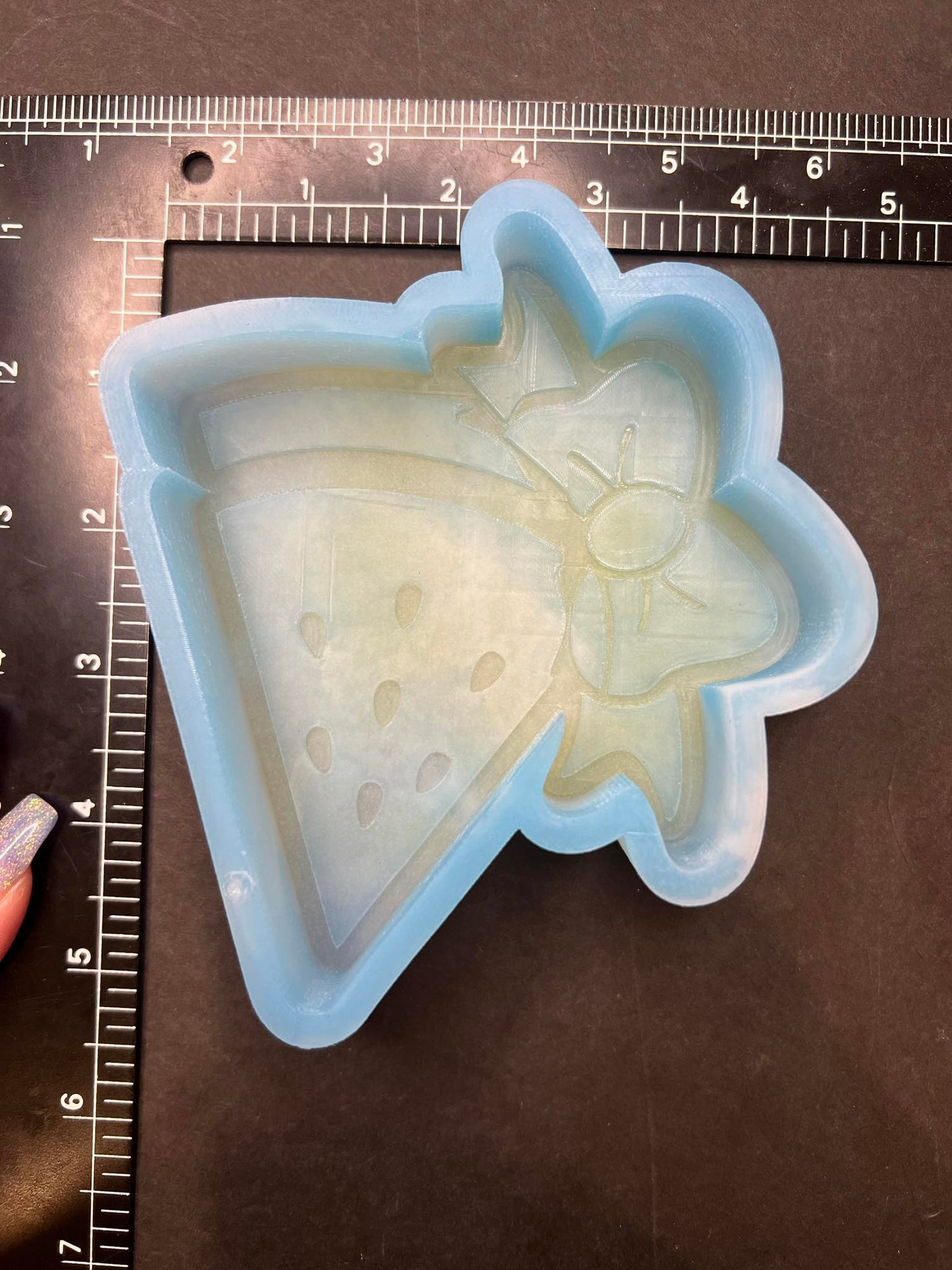 Watermelon Bow Silicone Mold