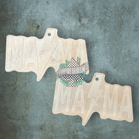 Mama Lightening Leather Charms (SET OF 4)