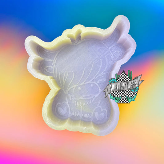 Cute Highland Cow Silicone Mold