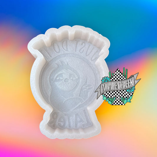Sloth Do It Later Silicone Mold