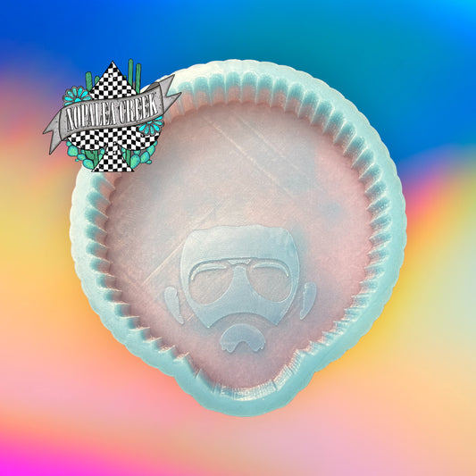 Afro Man Silicone Mold