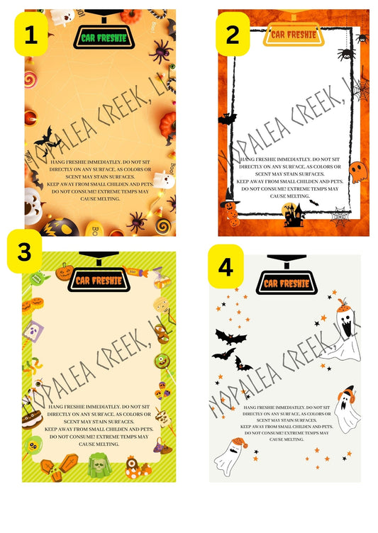 Freshie Bag Inserts #1-5