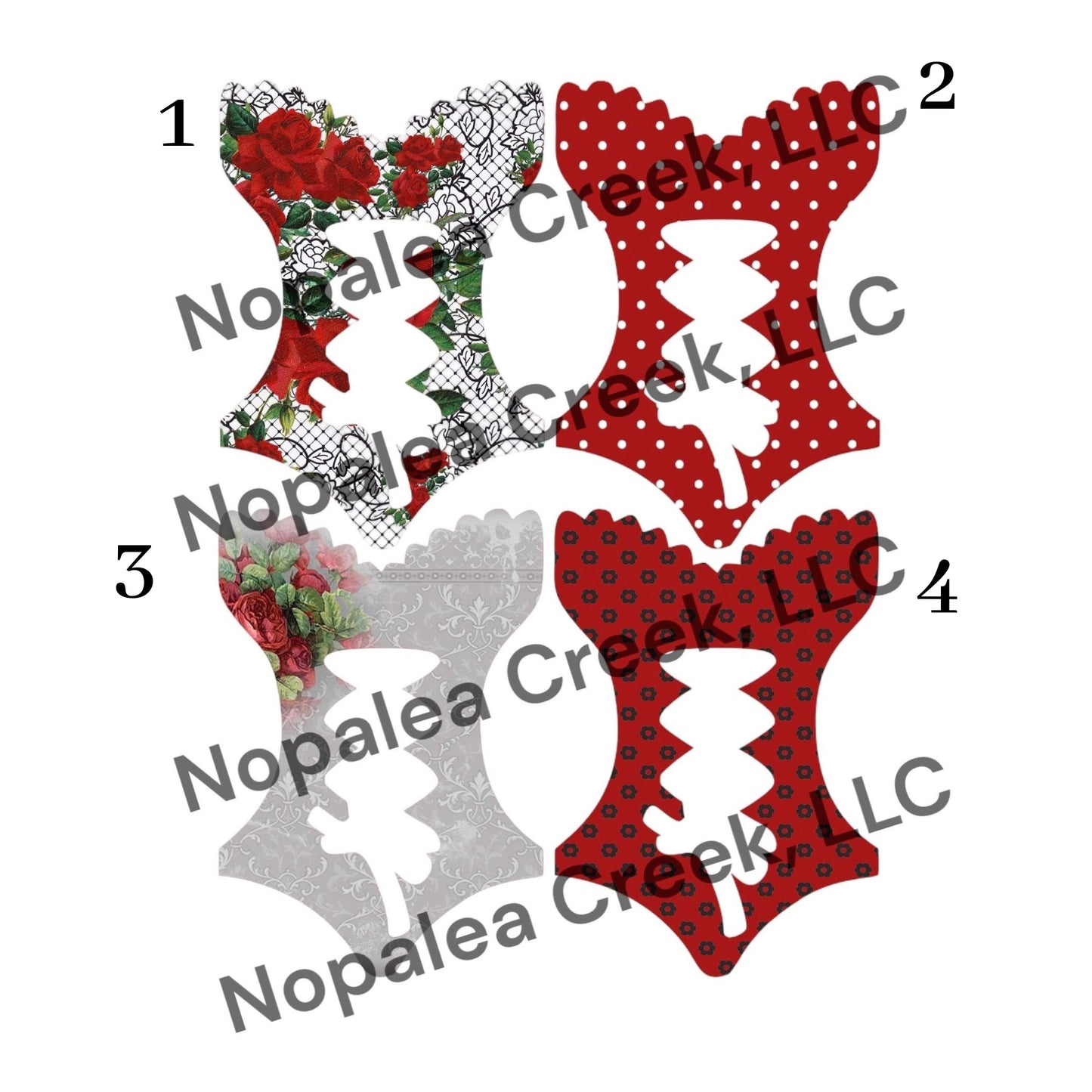 Corset (1) Cardstock Listing