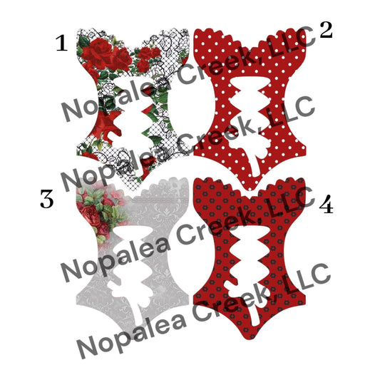 Corset (1) Cardstock Listing
