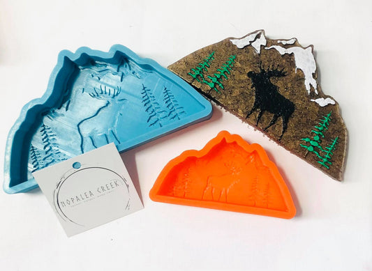 Mountain Moose Silicone Mold