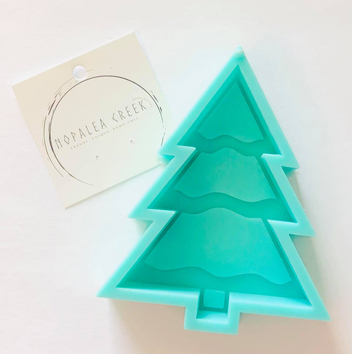 Snow Covered Christmas Tree Silicone