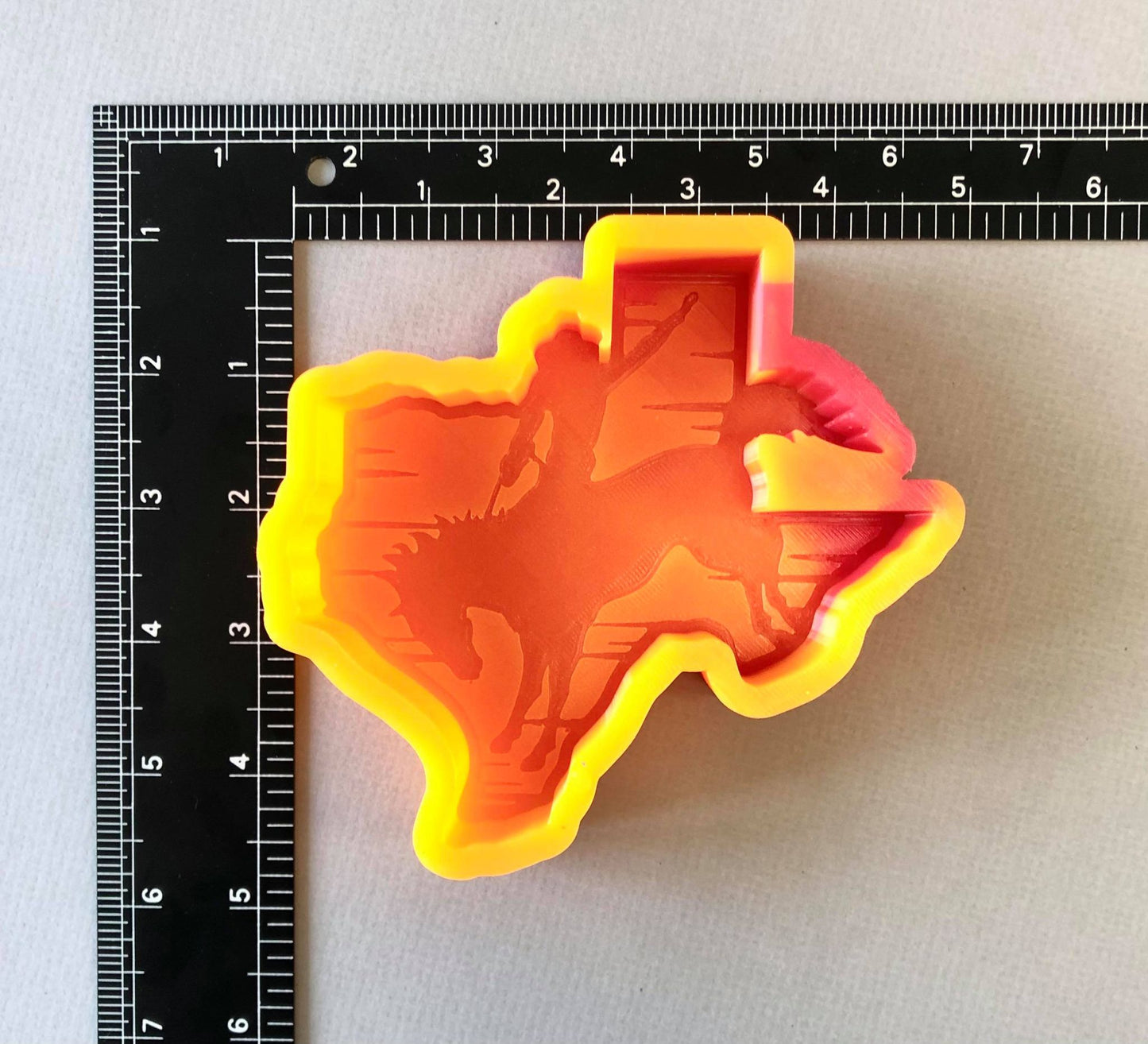 Distressed Bronc Cowboy Silicone