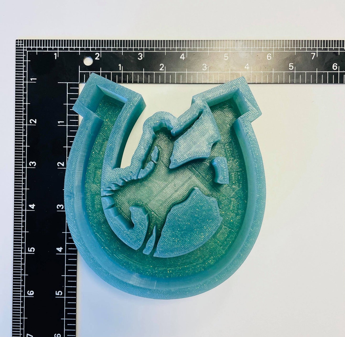 Bronc Rider Horseshoe Silicone