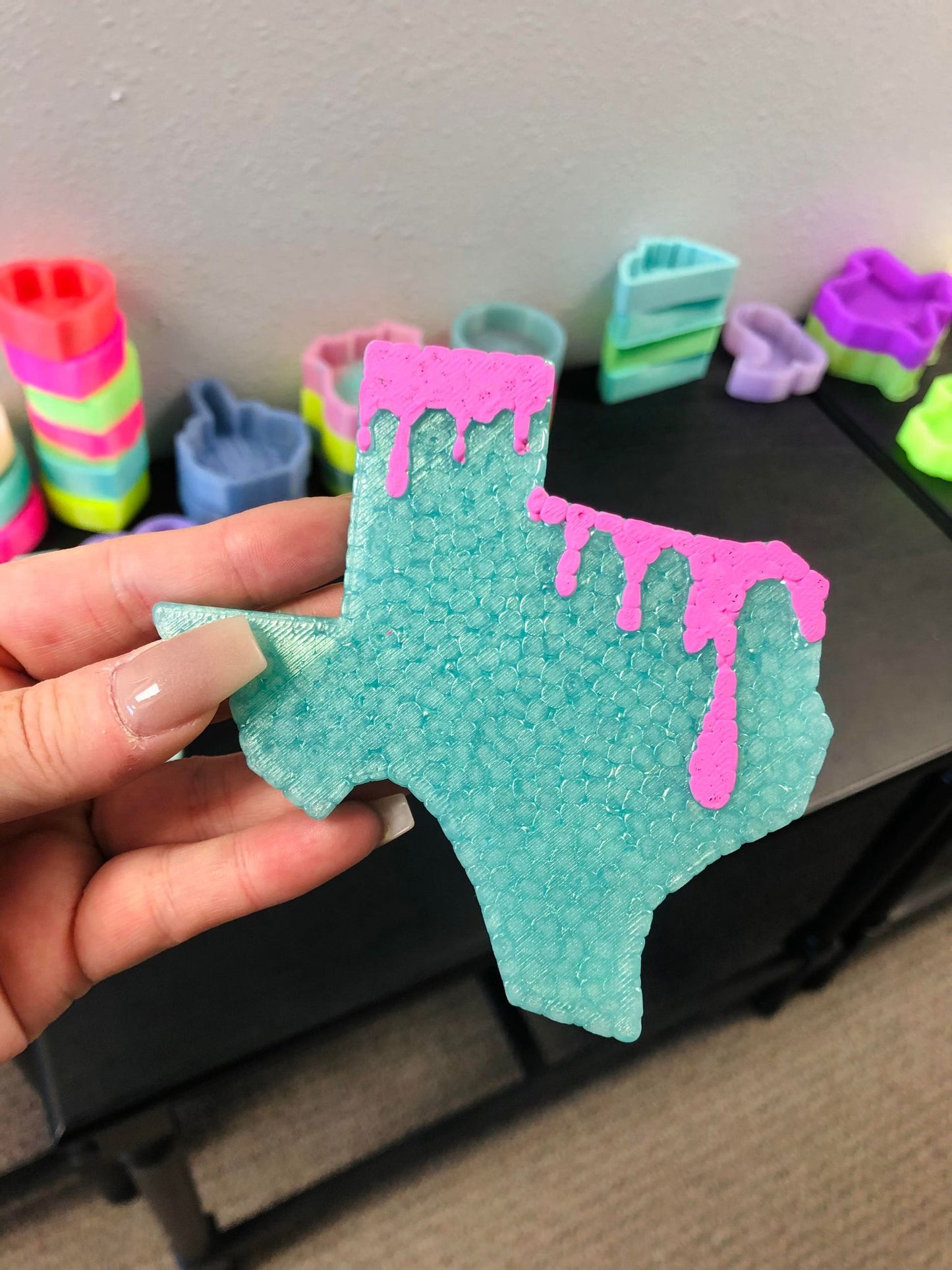 All States Drip Silicone Mold