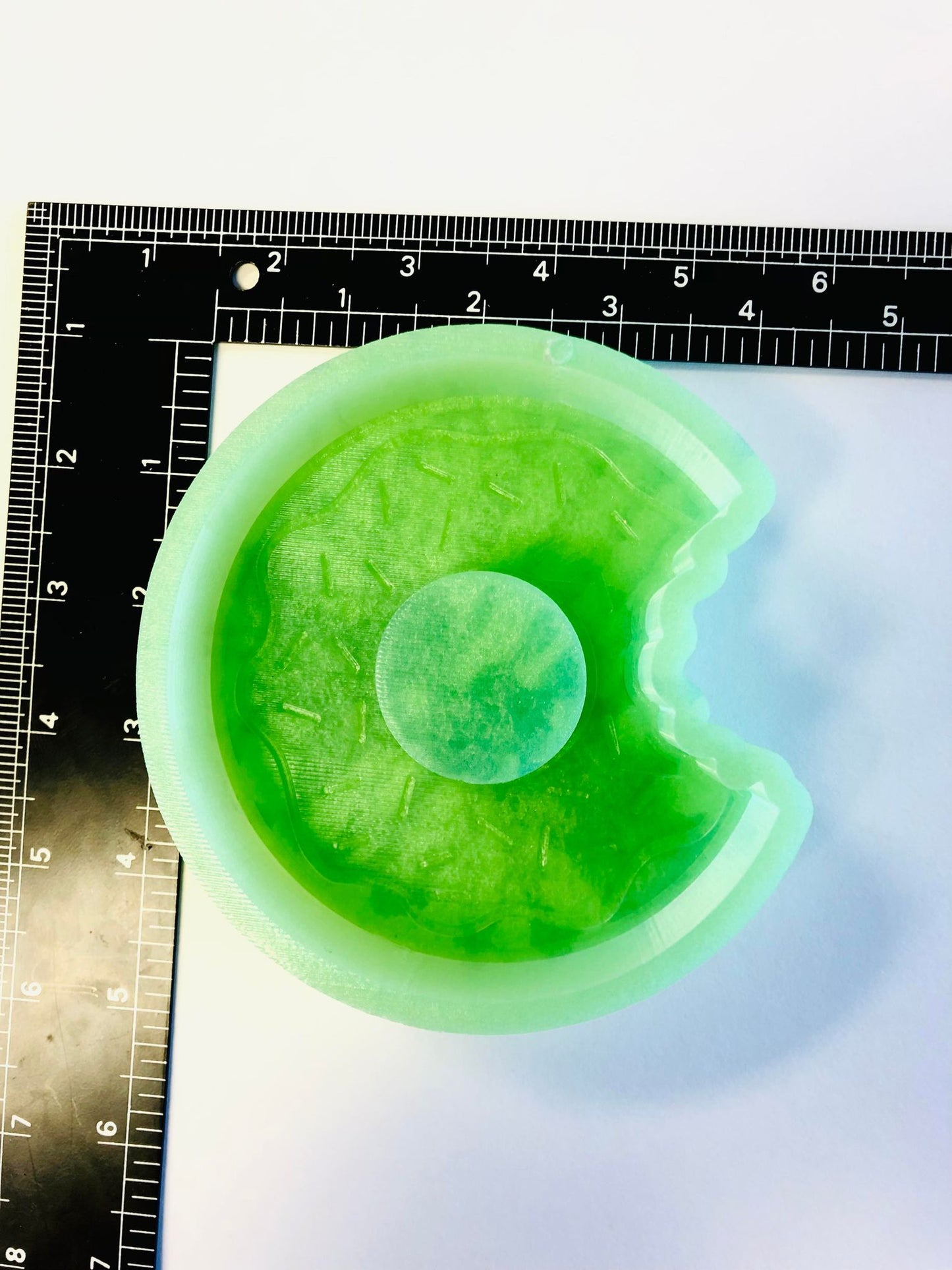 Sprinkled Donut Silicone