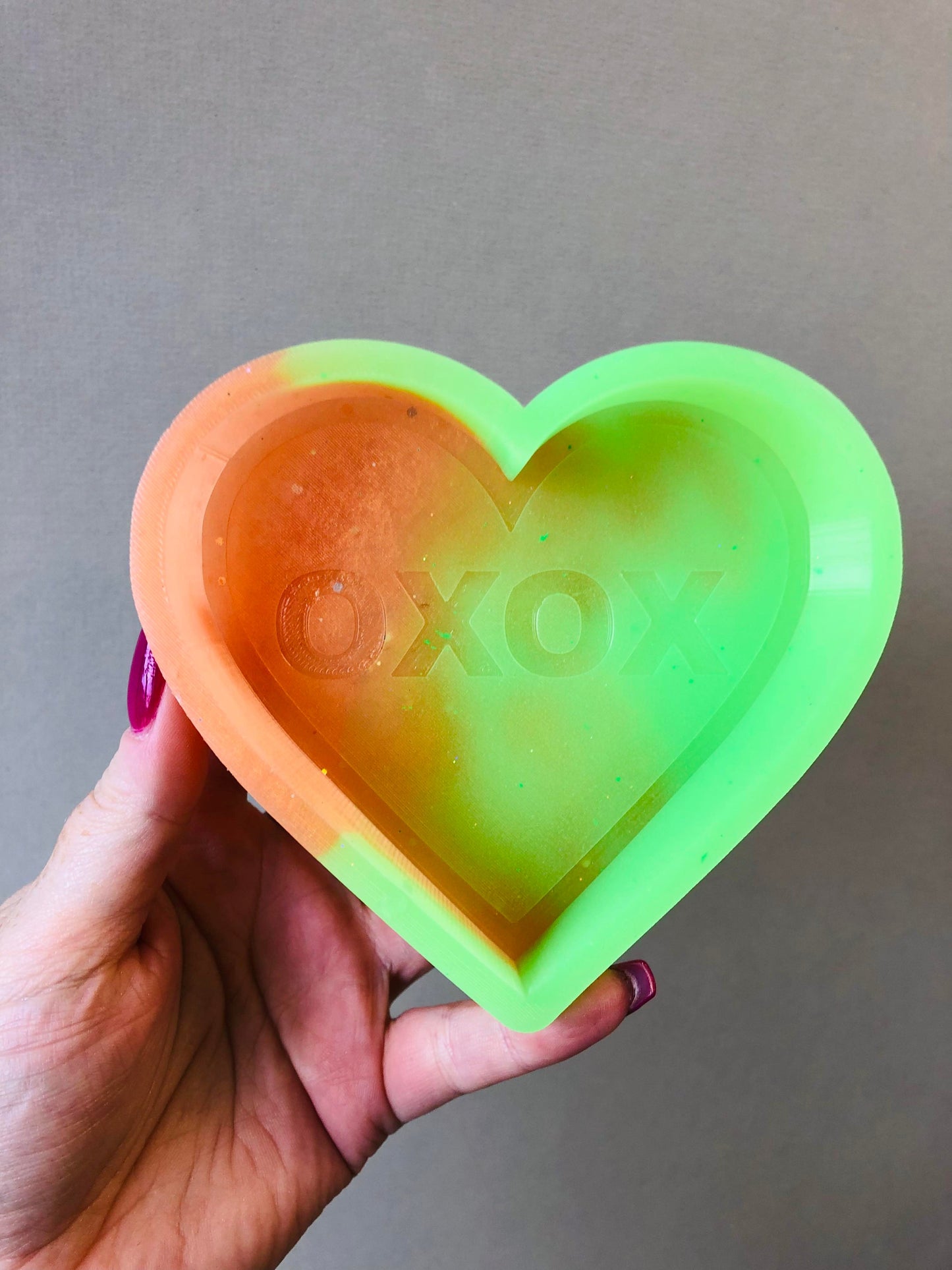 XOXO Heart Silicone