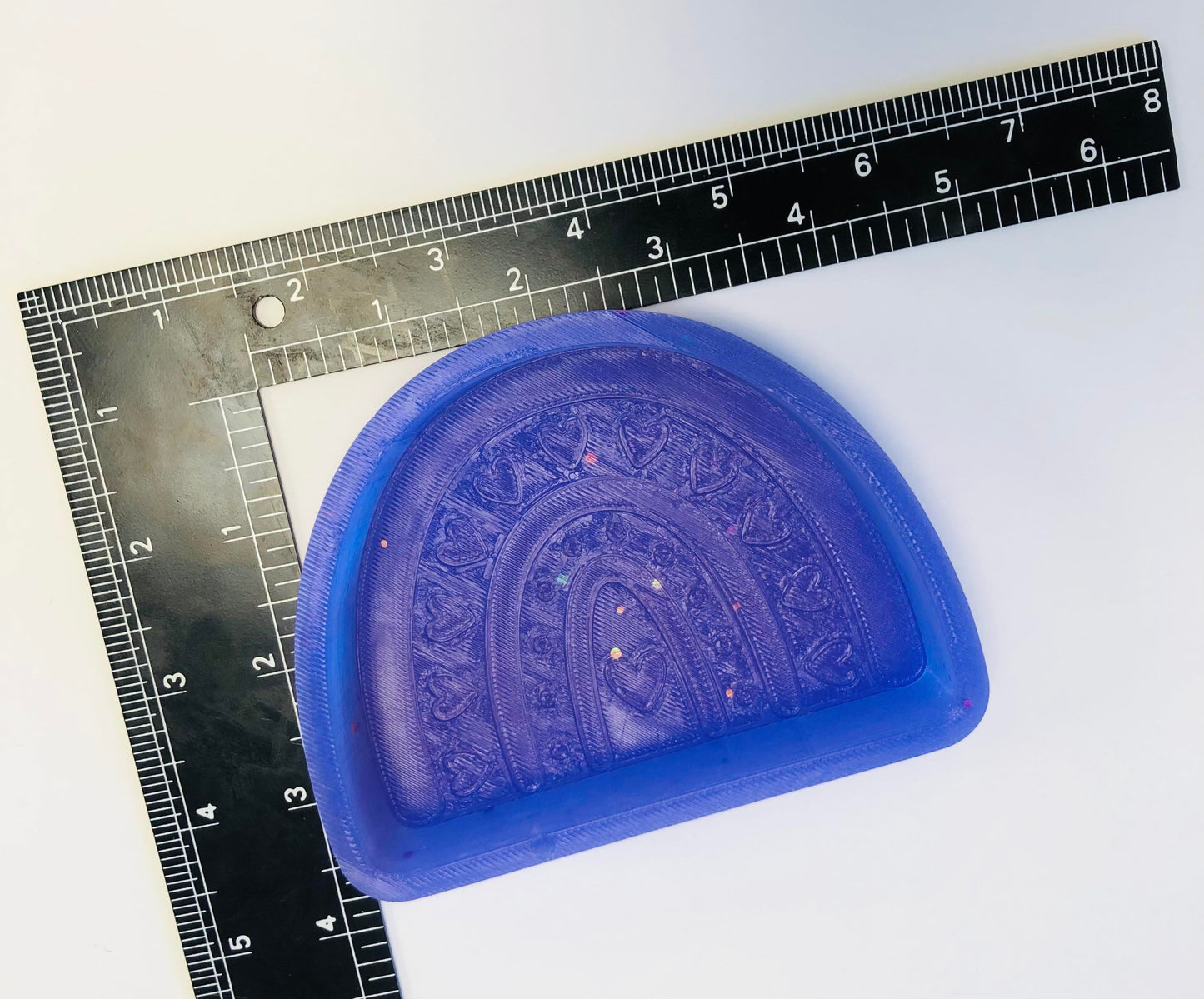 Hearted Rainbow Silicone