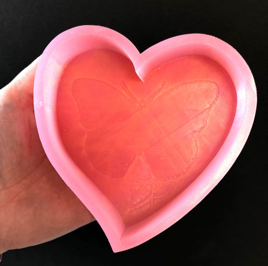 Hearted Butterfly Silicone