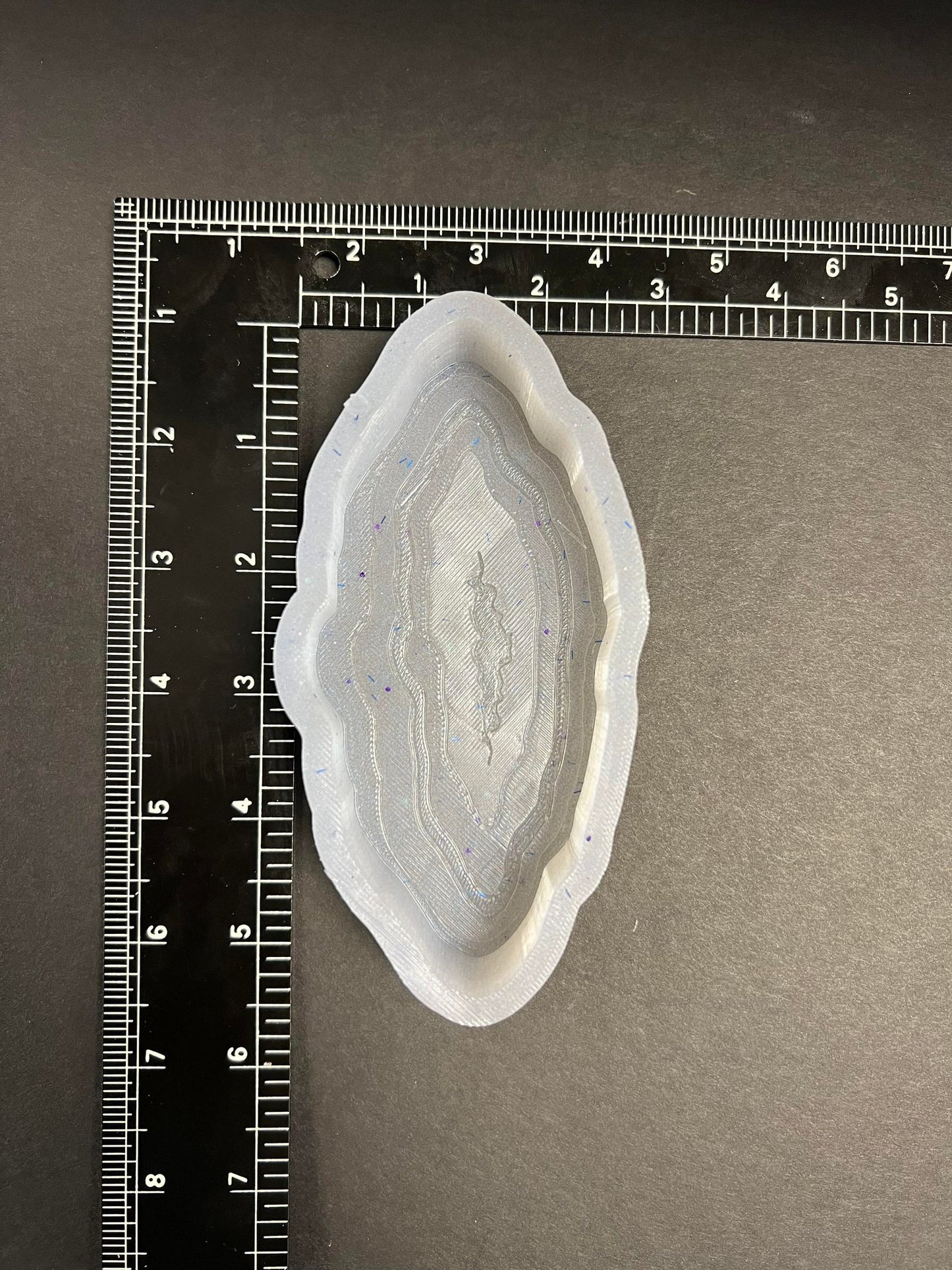 Elongated Geode Silicone