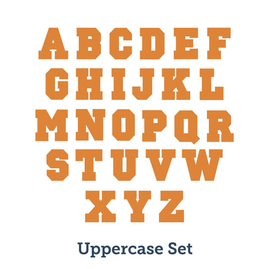 A-Z Whole Collegiate Alphabet