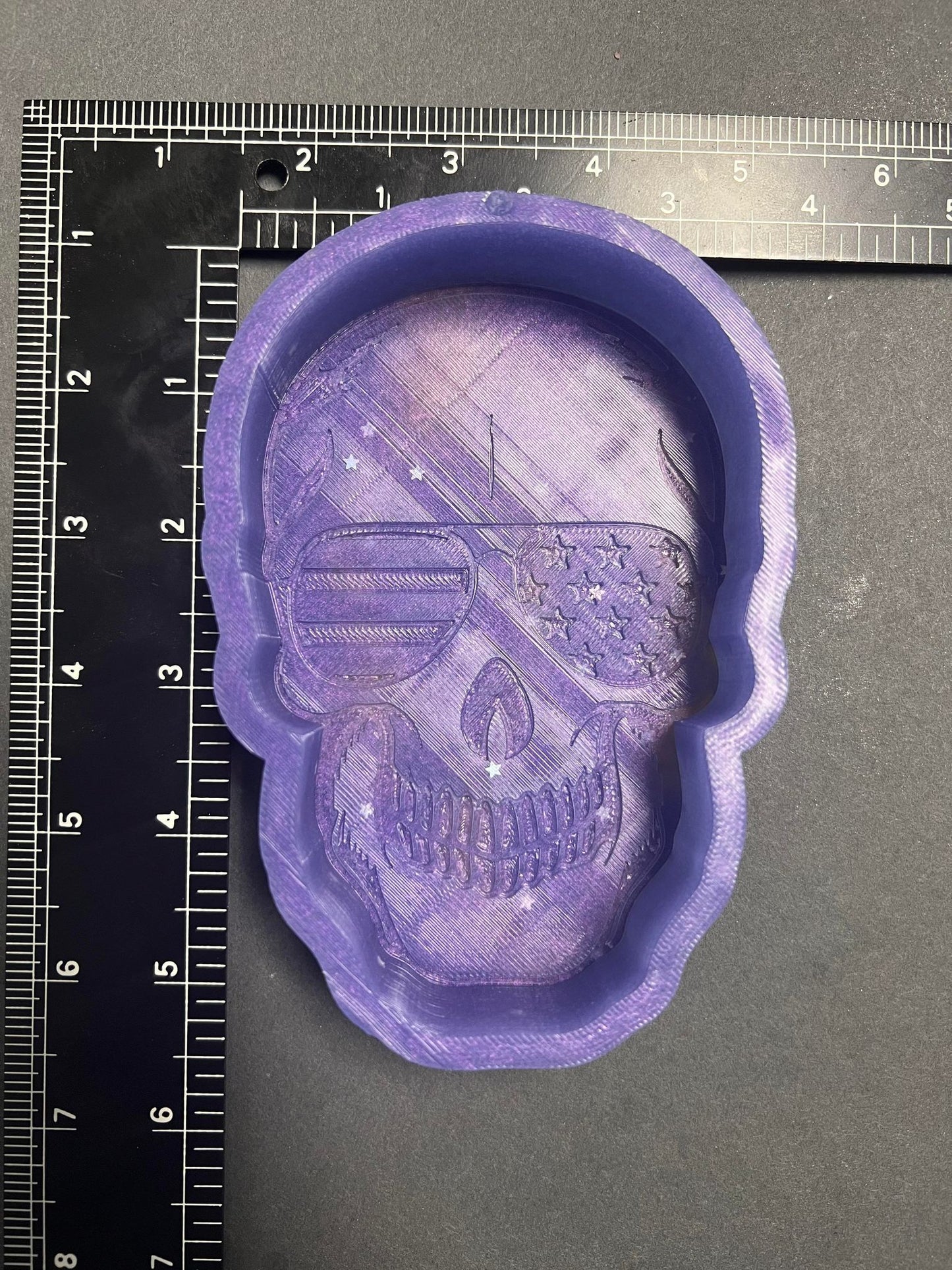 Merica' Skull Silicone Mold
