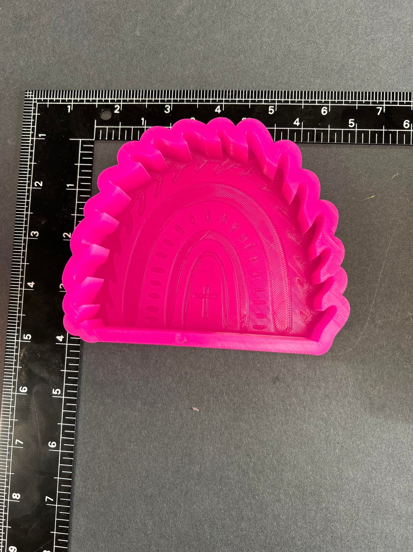 Cross Boho Rainbow Silicone Mold©