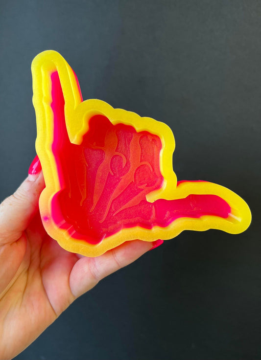 Shaka Skelly Silicone Mold