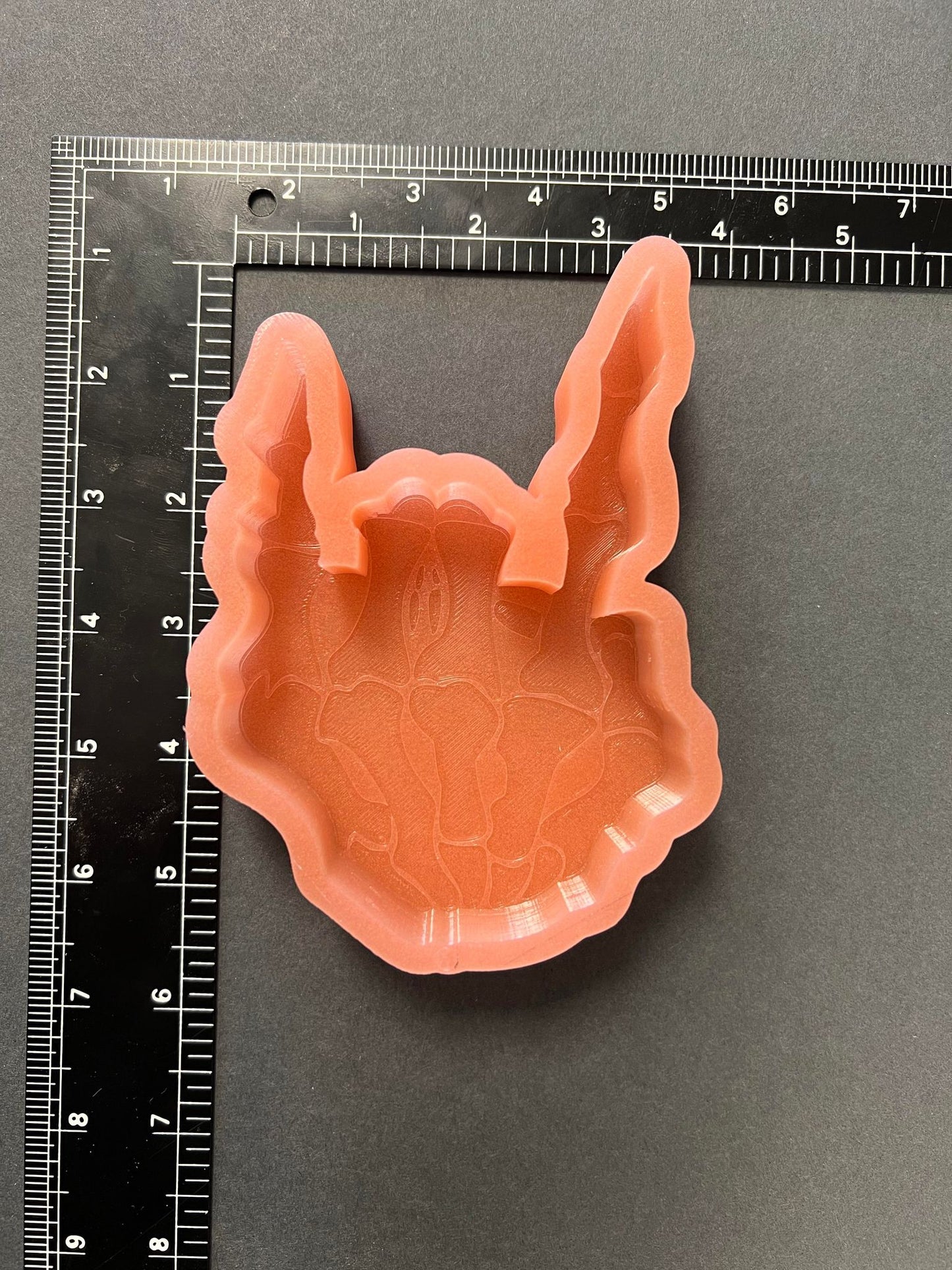 Rock On Skelly Silicone Mold