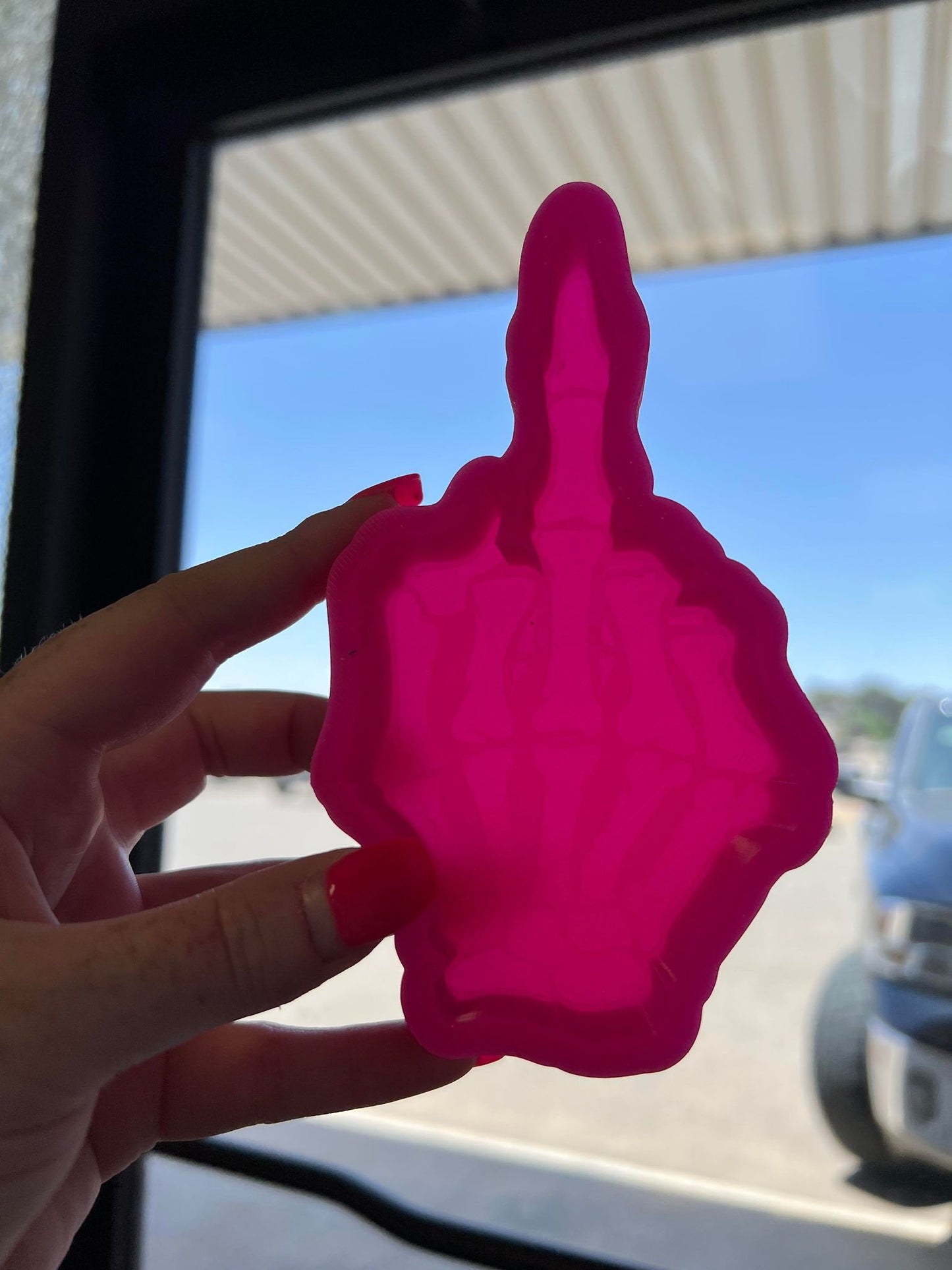 F*** You Skelly Hand Silicone Mold