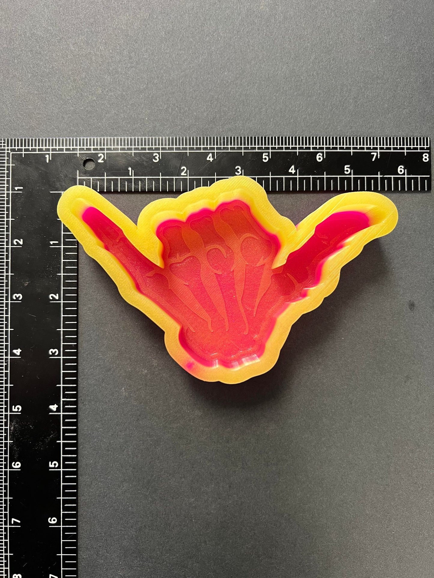 Shaka Skelly Silicone Mold
