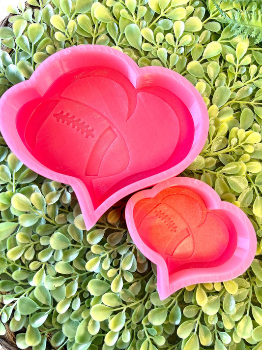 The Love of Football Silicone Mold