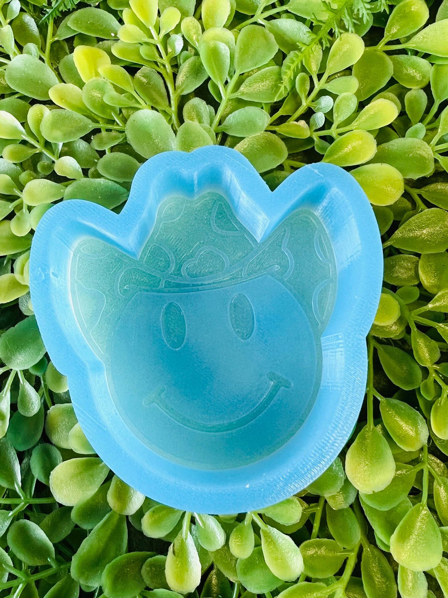 Cowboy Cowprint Smile Silicone Mold
