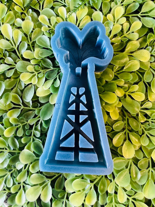 Oil Derrick Tower Silicone Mold