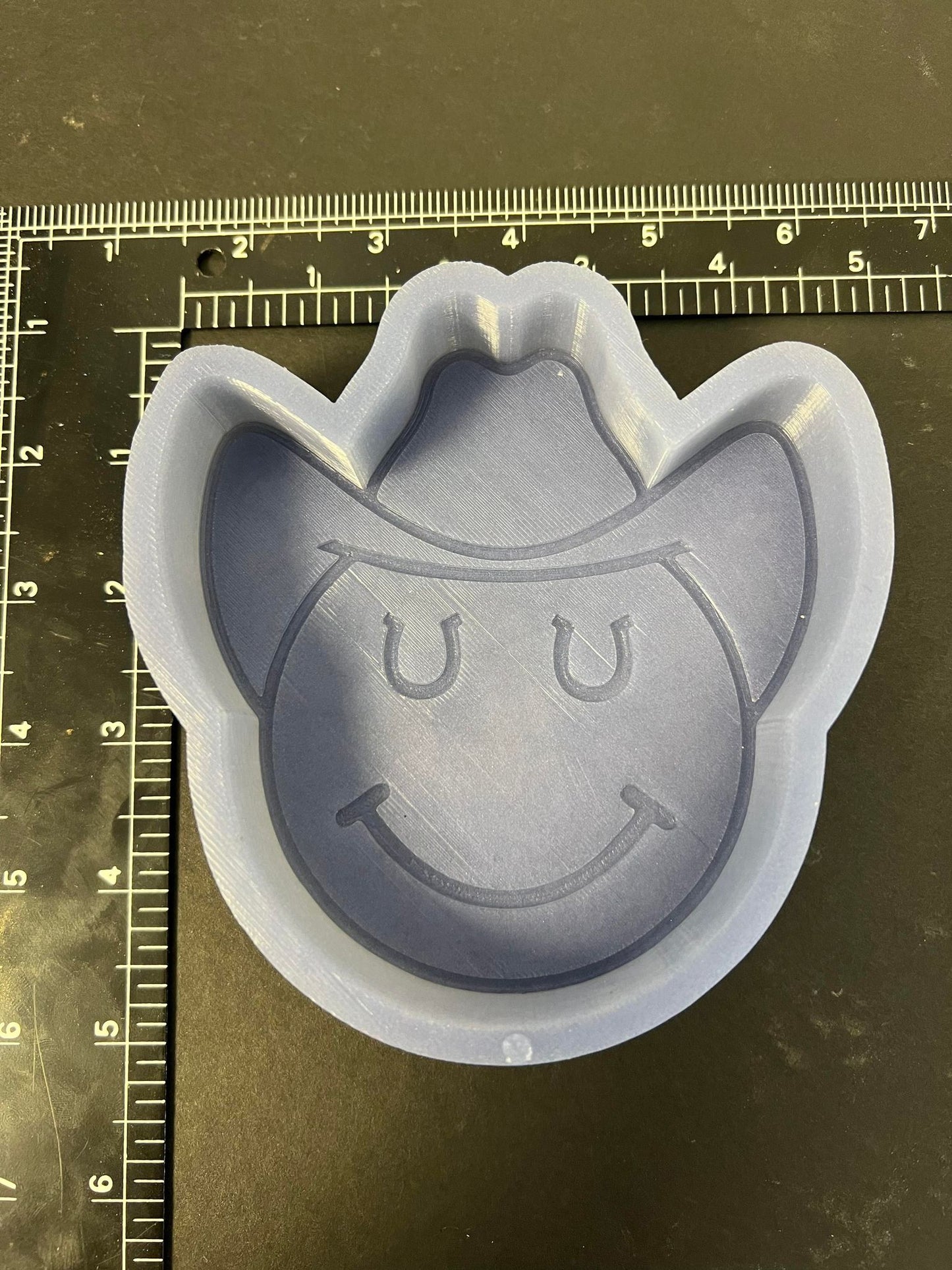 Horseshoe Cowboy Smile© Silicone Mold