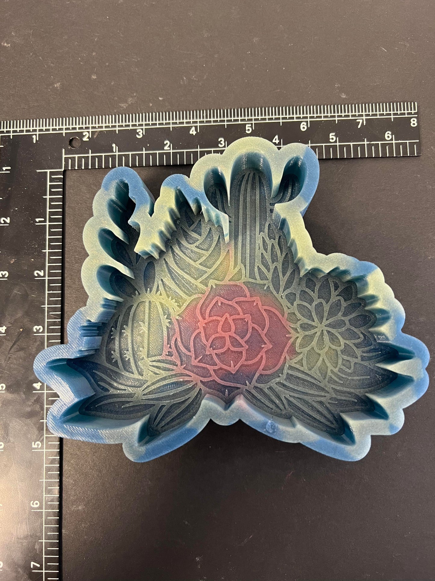 Mojave Desert Cacti Silicone Mold