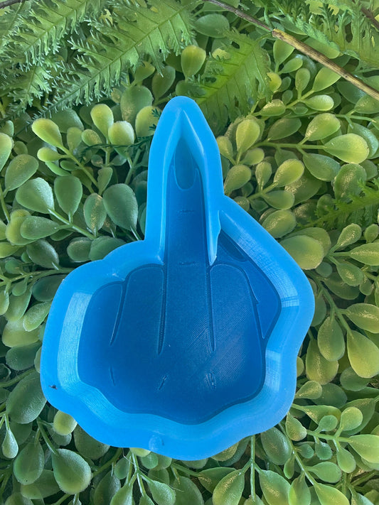 Middle Finger Lady Silicone Mold