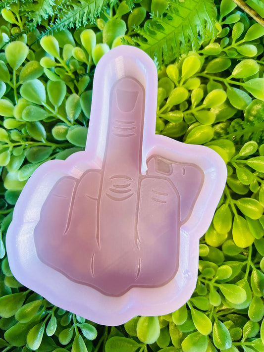 Middle Finger Man Silicone Mold