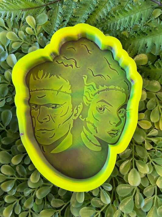 Frankenstein and Bride Silicone Mold