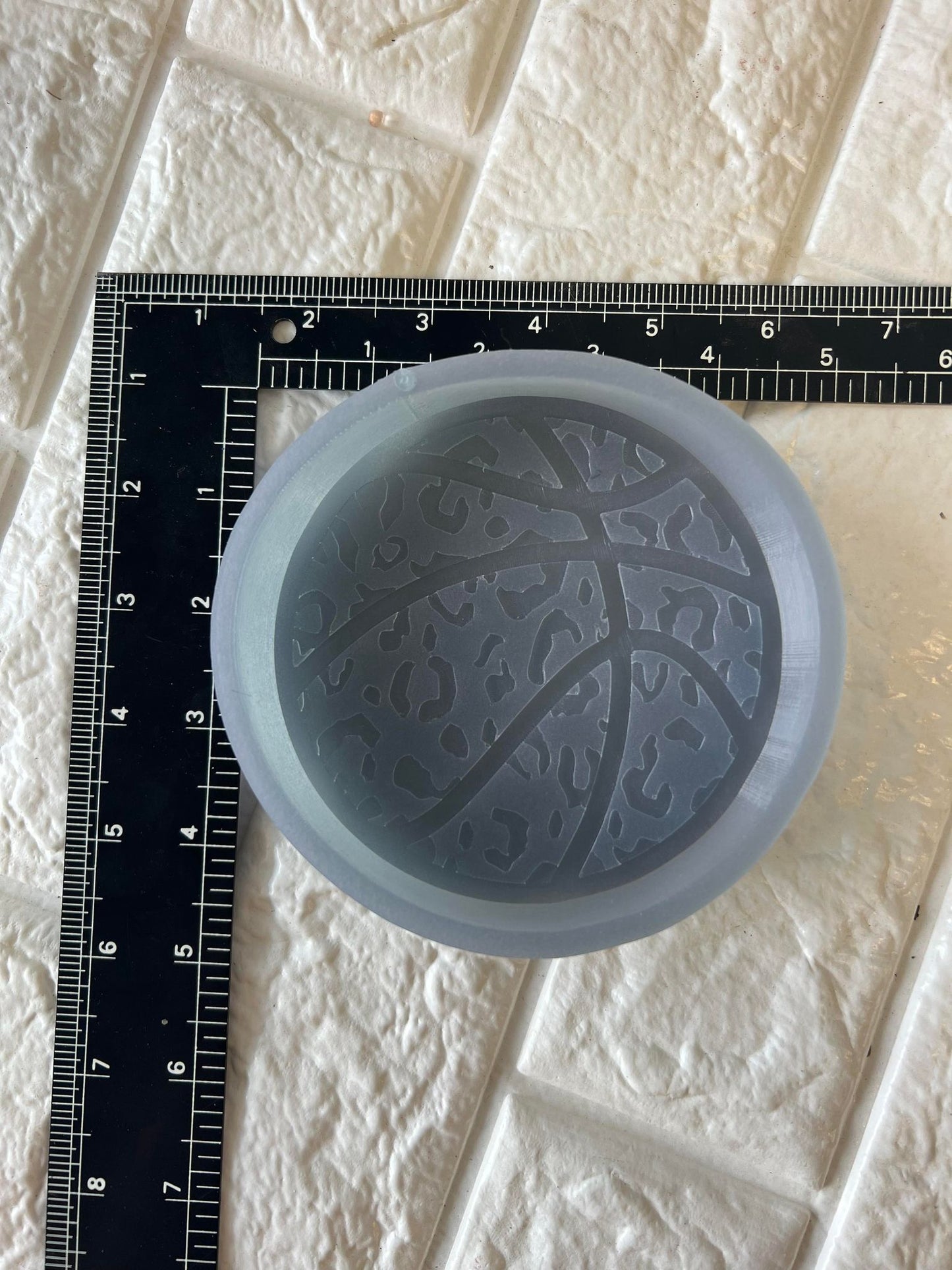 Leopard/cheetah Basketball Silicone Mold