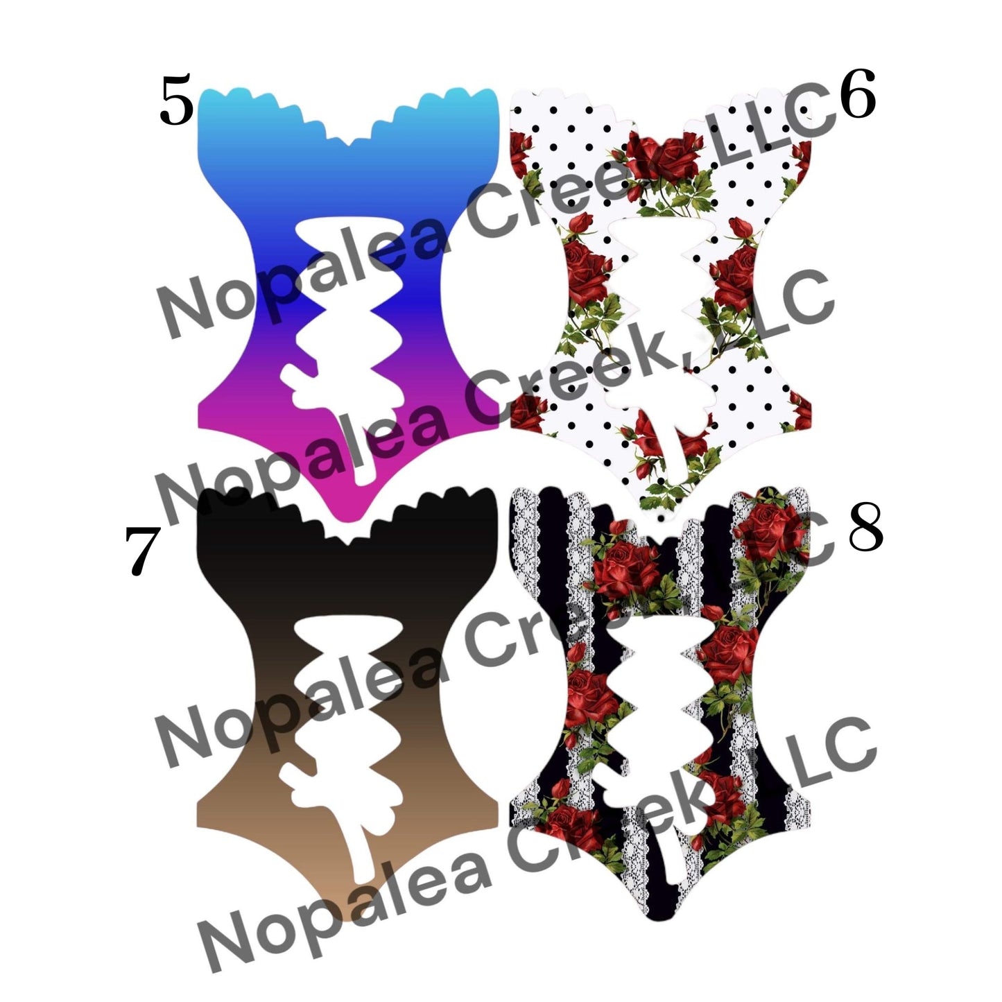 Corset (1) Cardstock Listing