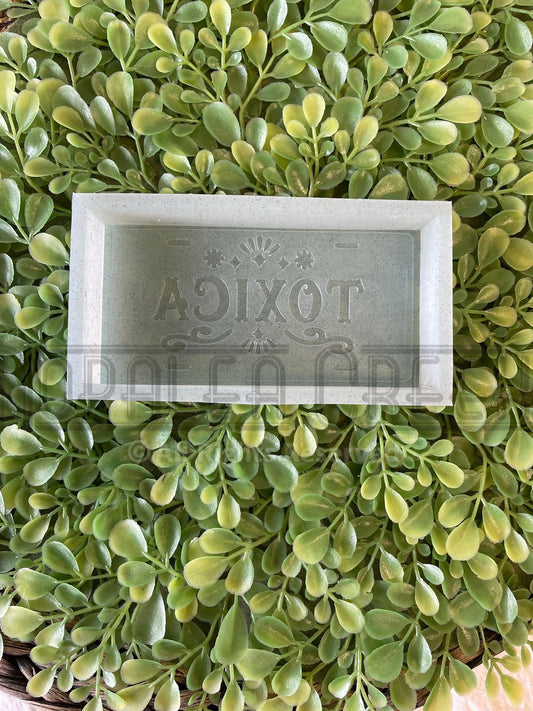 Toxica License Plate Silicone Mold©