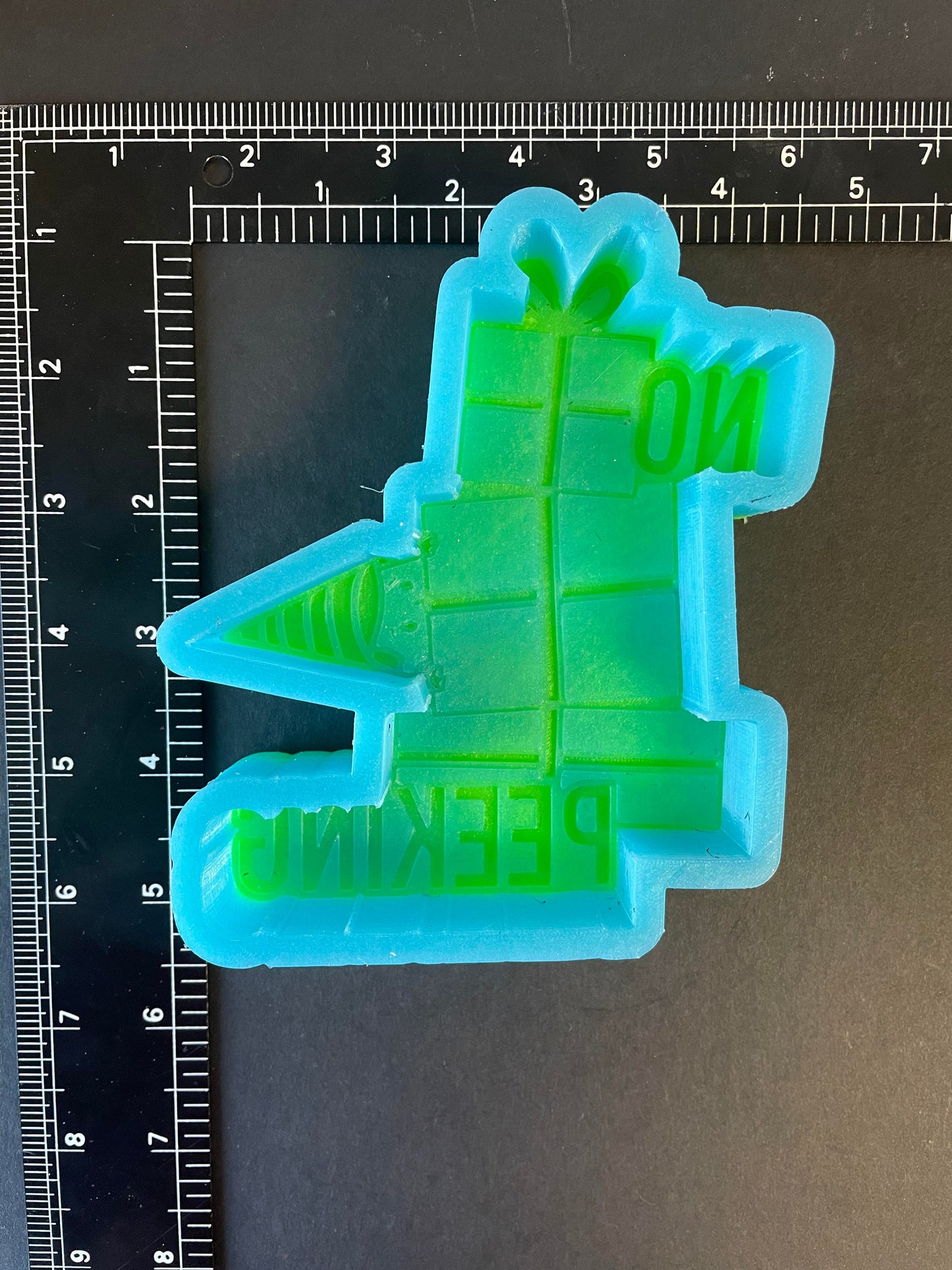 No Peeking Silicone Mold