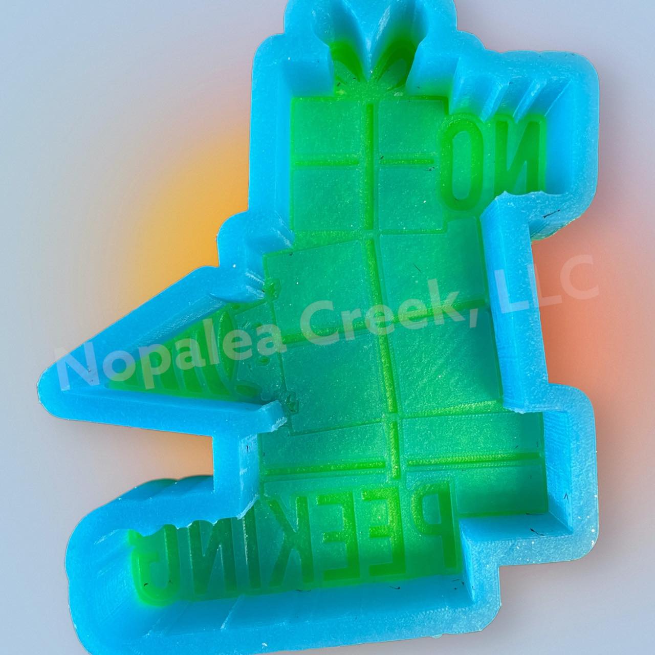 No Peeking Silicone Mold