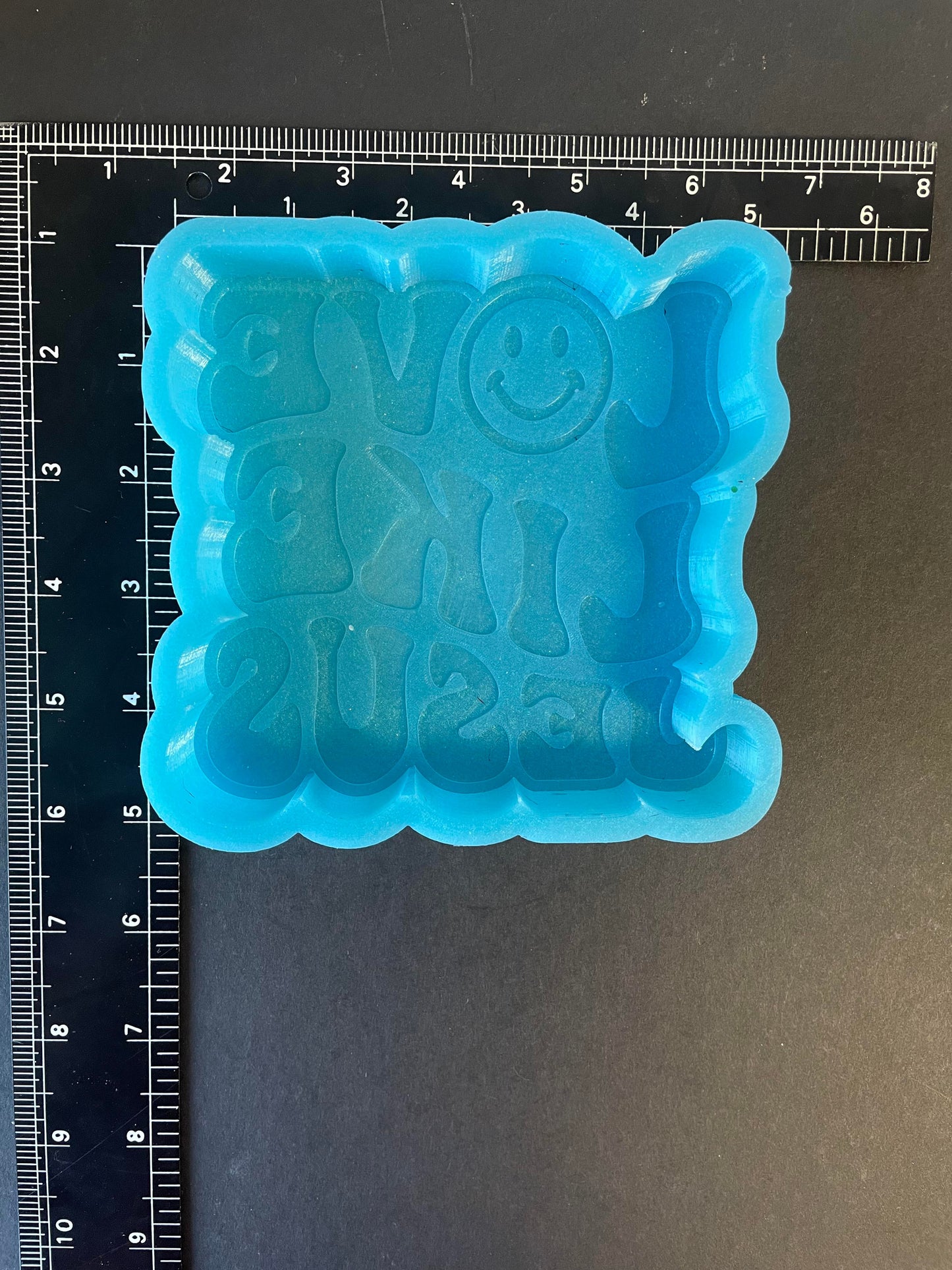 Love Like Jesus Smile Silicone Mold