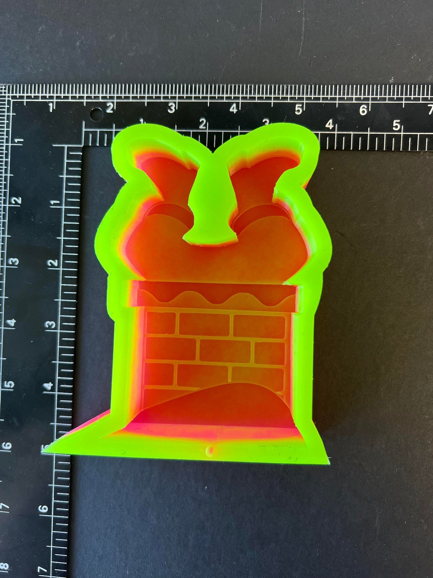 Santa Chimney Silicone Mold