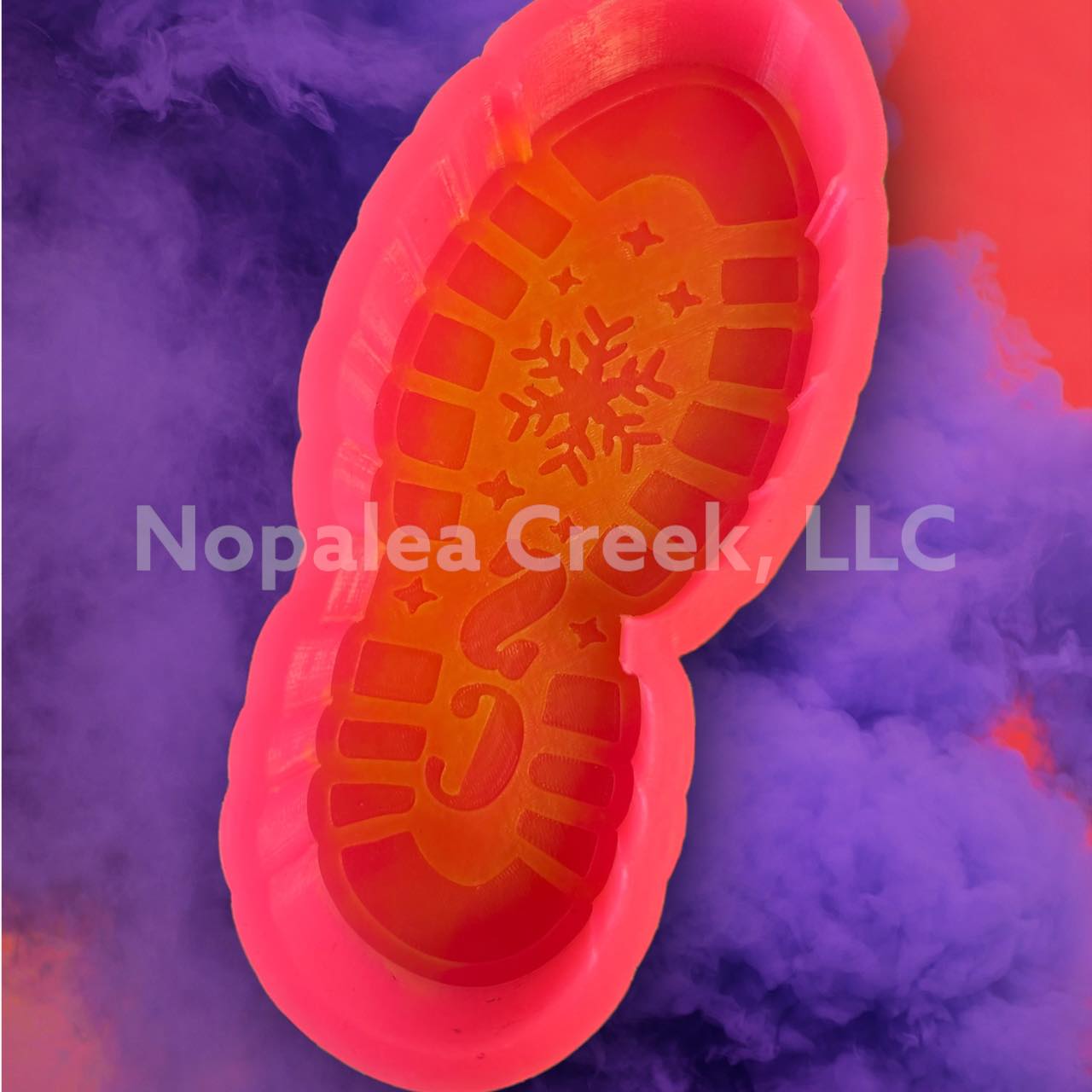 Santa Footprint Silicone Mold
