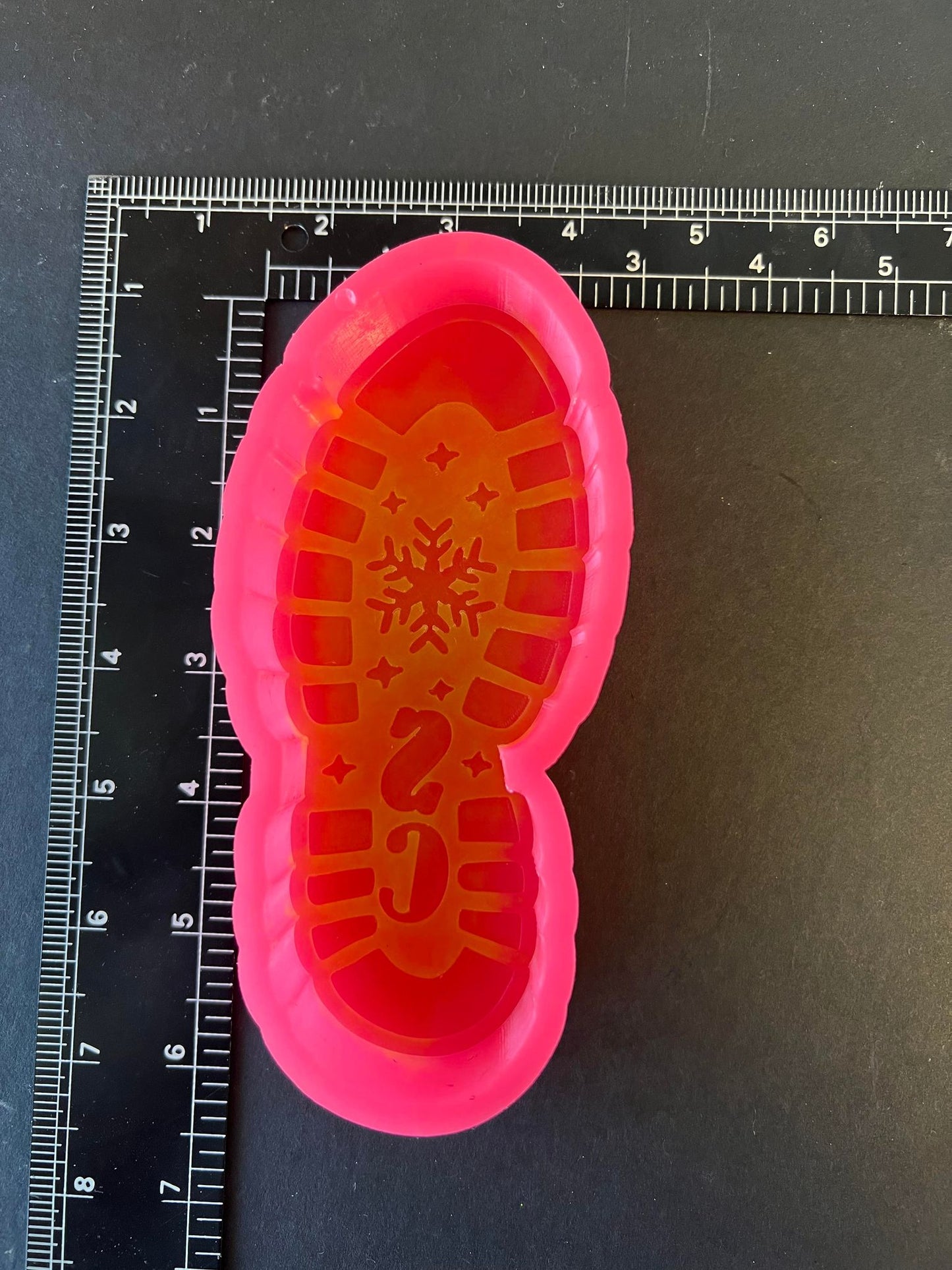 Santa Footprint Silicone Mold