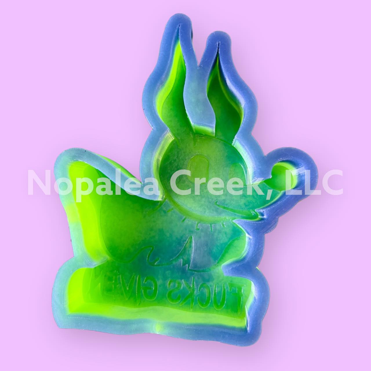 Zero (Dog) Fucks Given Silicone Mold