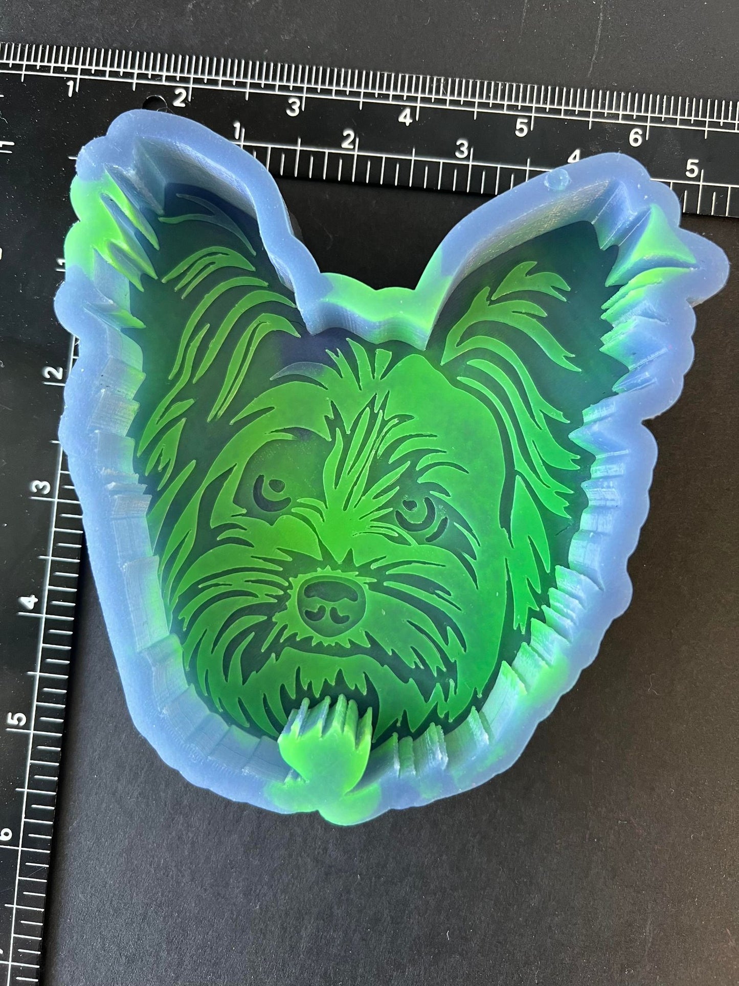 Yorkie Dog Silicone Mold