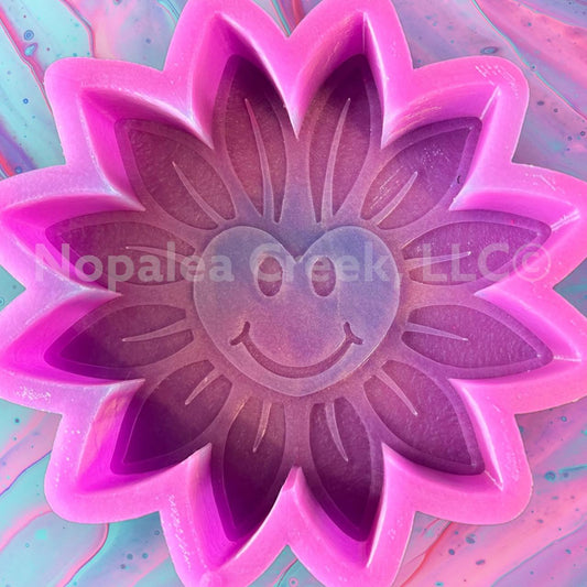 Smile Heart Daisy Silicone Mold©