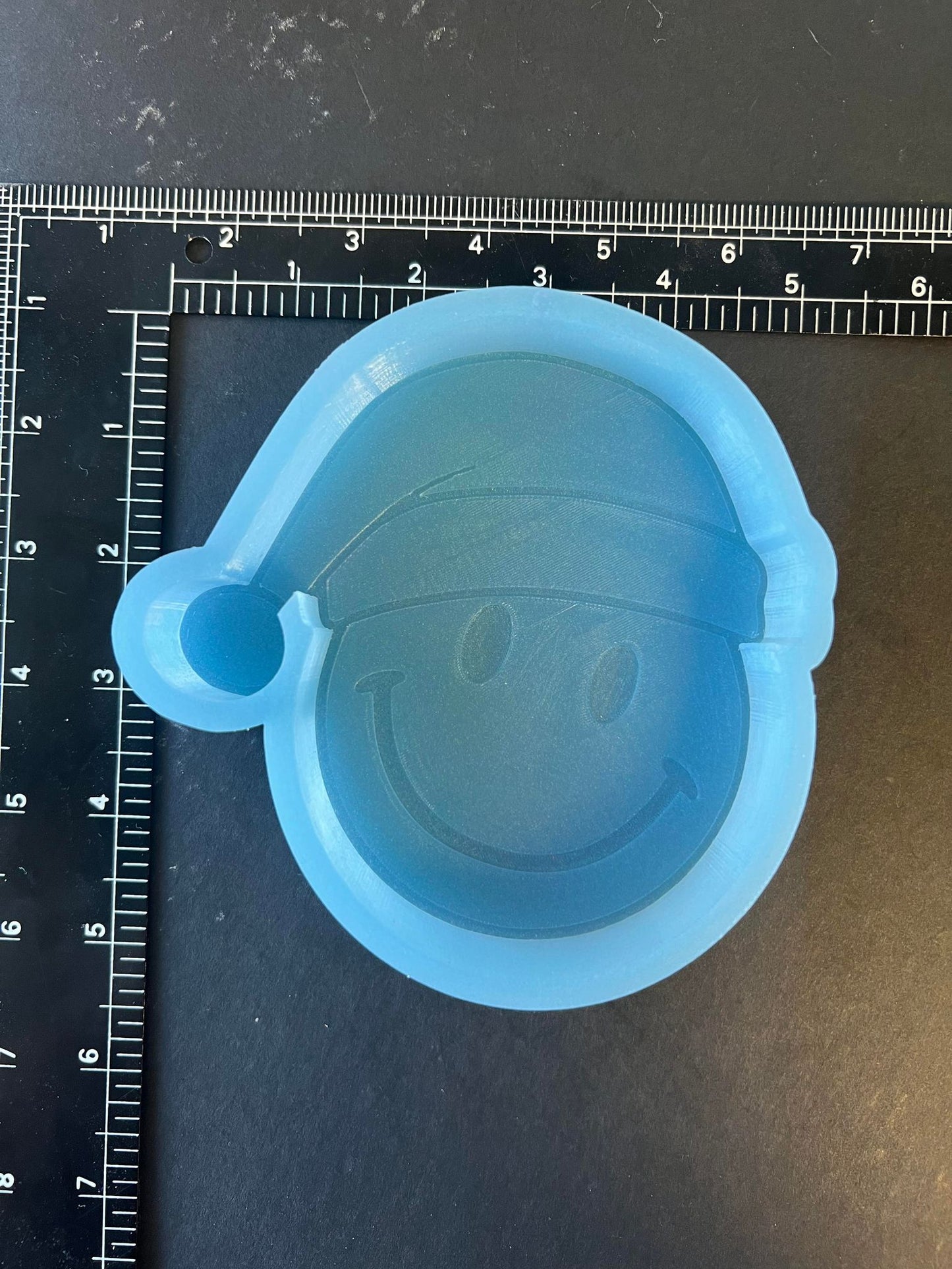 Santa Hat Smile Silicone Mold