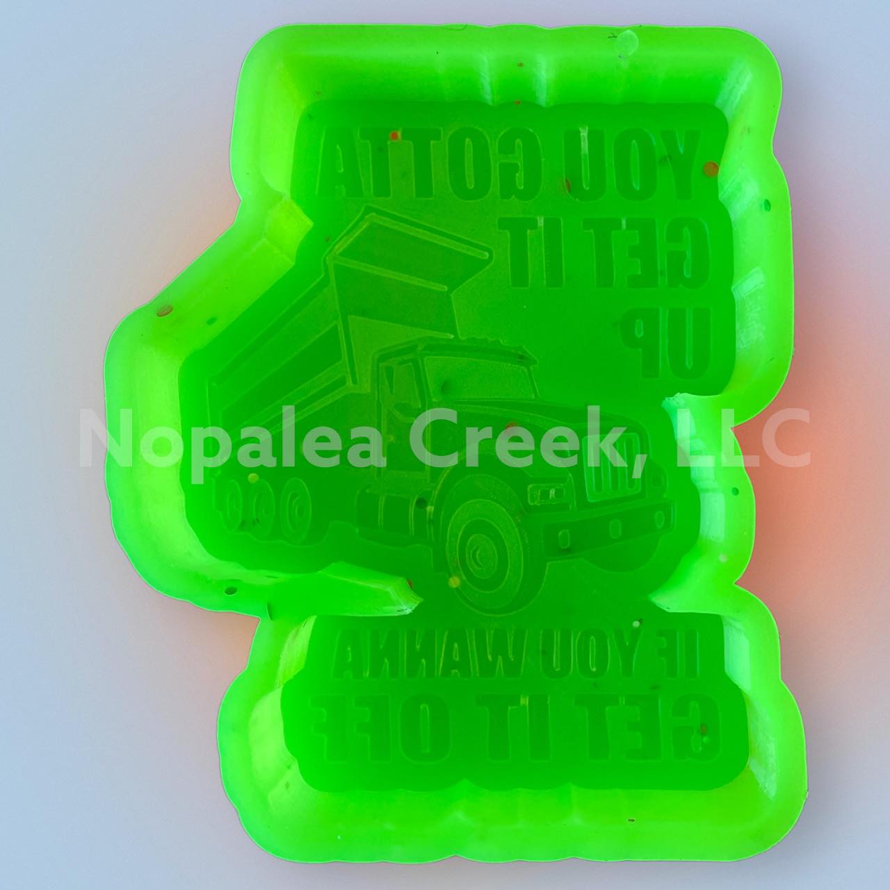 Get it up to get it off Silicone Mold