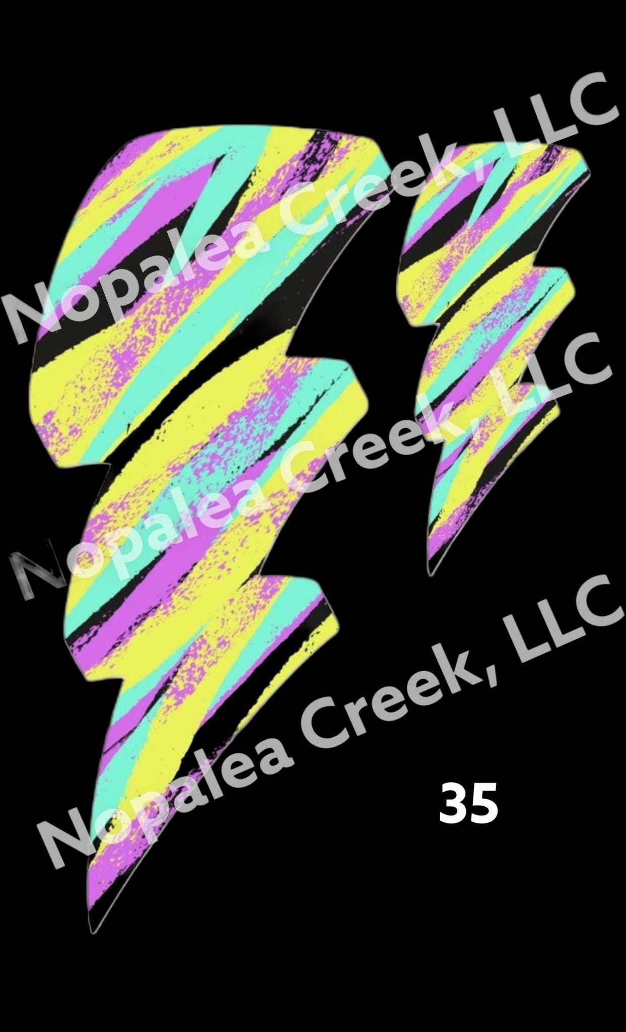 Lightning Bolt Cardstocks 3 of 3 Listing