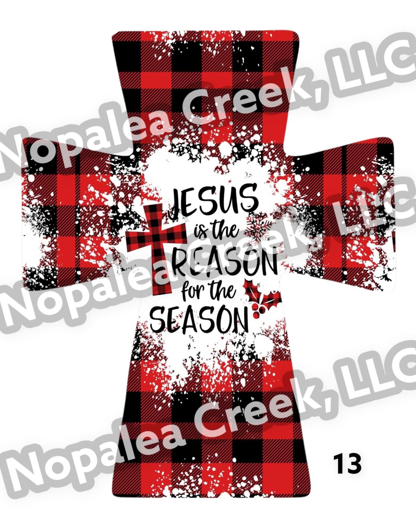 Simple Large Cross Cardstocks 1 of 2 Listing