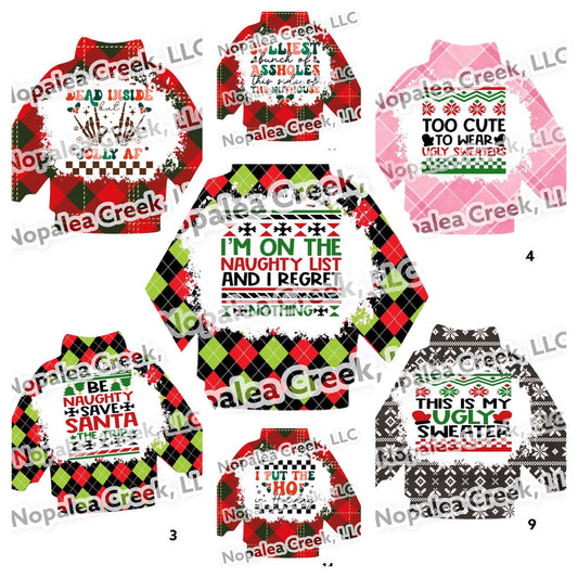 Ugly Sweater Cardstocks Listing 1